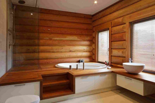 Интерьер деревянного дома | Стиль лофт